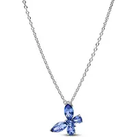 Pandora Timeless blå fjäril halsband 45 cm 394232C01-45