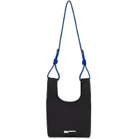 Karl lagerfeld JEANS Handväska 'CORD' svart / naturvit