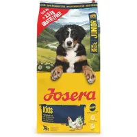 Josera Junior Kids för unga hundar av medelstora och stora raser 12,5kg + 2,5kg gratis