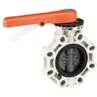 Cepex Rostfritt Stål 32630 Pvc-u Ø110 Vridspjällventiler Ind-serien Fpm O-ringar Axel