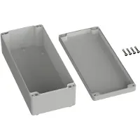 TRU COMPONENTS TC-9065704 Industrihölje 340 x 150 x 100 ABS Grå-vit (RAL 7035) 1 st