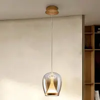 Schuller Valencia Glas pendellampa Suspiro, Creme / bärnsten, Vardagsrum / matsal, Glas, Pendellampa