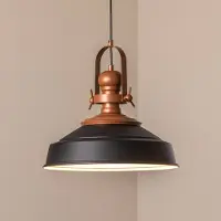 Opviq Hänglampa , dimbar, Svart, Kök, Metall, Industriell design, Pendellampa