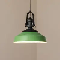 Opviq Hänglampa , dimbar, Grön, Kök, Metall, Industriell design, Pendellampa