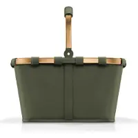 Reisenthel carrybag, Varukorg, Grön, Gjuten aluminium, Polyester, 22 l, 480 mm, 280 mm