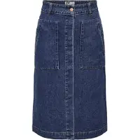 JDY Kjol 'JDYOlivia' blå denim