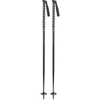 Komperdell - Skidstavar - Big Art Fat Carbon Black Gold för Unisex - Storlek 125 cm - Svart