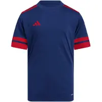 Adidas Funktionstopp 'Squa25' marinblå / eldröd