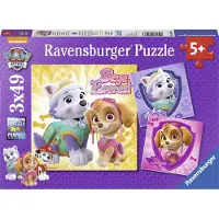 Ravensburger Pussel - 3x49 Delar - Paw Patrol Glamorös Gi - - One Size - Pussel
