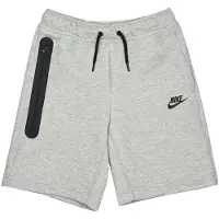 Nike Shorts NSW Tech Fleece - Grå/Svart Barn, storlek XS: 122-128 cm