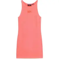 Superdry Embroidered Rib Racer ärmlös Kort Klänning