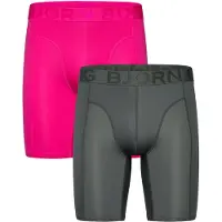 Björn Borg Sports Lightweight Long Boxers 2-pack Grön, L