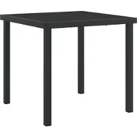 vidaXL Trädgårdsmöbelset med kudde 5 pcs Brun konstrotting