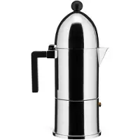 Alessi La cupola 6 Kopp/Koppar Svart