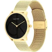 Calvin Klein Monogram Logo Mesh Bracelet Watch