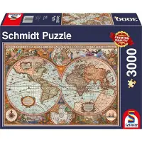 Schmidt Pussel Schmidt Spiele Ancient World Map (3000 Delar)