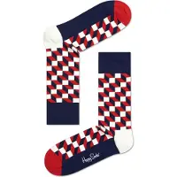 Happy socks Strumpor Block Mångfärgad Blå Röd Storlek
