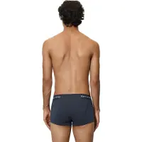 Marc O'Polo Boxershorts 'Essentials' marinblå / vit
