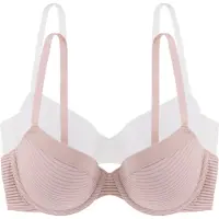 Dorina Behå 'Louise' pastellrosa / vit