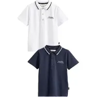 Ted Baker T-shirt marinblå / vit