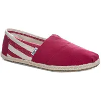 Toms University Classic Alpargata Red Damskor