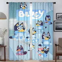 Household supplies MH B-BlueyS Mörkläggningsgardin för Rum 2 Paneler Moderna Vardagsrumsgardiner 2 Delar Heminredningsgardiner Rullgardiner Tyll för Sovrum W50xH70cmx2pcs-CL