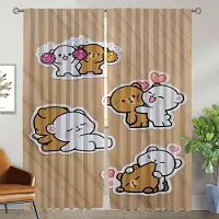 Household supplies MH Gardiner Barnrum Kawaii Björn Vardagsrumsgardin Rullgardiner Heminredning Gardiner för Kameravägg Halloween-dekoration W50xH70cmx2pcs-CL