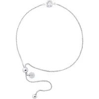 Diadema Diamantarmband Solitaire 0,02 0,50 Cts Cts Illusion Vitguld