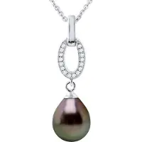 Diadema - Halsband - Tahitipärla - Silver