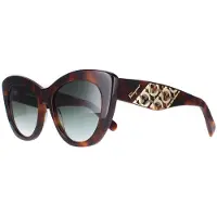 Salvatore Ferragamo Cat Eye Dam Sköldpadda Grå Gradient SF1022S