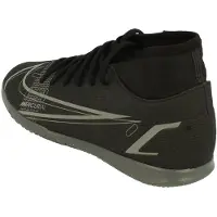 Nike Superfly 8 Club Svarta Inomhusfotbollsskor