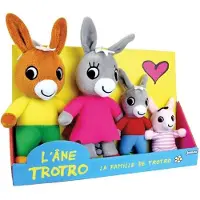 Jemini Trotro och Familj Brun Fluffy Plush Toy