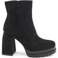 Versace 1969 Italia 19V69 Italia Dam Ankelstövel Svart X712 NERO