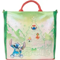 Loungefly Holiday Stitch Handväska