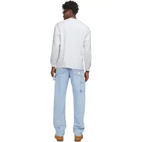 Jack & Jones T-shirt 'JORVesterbro' svart / vit