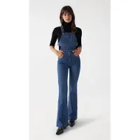 Salsa Jeans Glamour Flare Fit ärmlös Overall