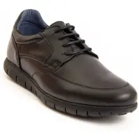 Purapiel Oxford-sko Komodo i svart