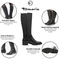 Tamaris Boot svart