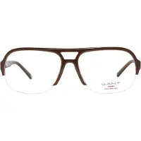 Gant Optisk ram GRA133 H23 56 | GR KALB DKBRN 56