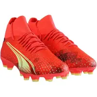 Puma Ultra Pro FG/AG Red Fotbollsskor för herrar