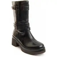 Montevita Heel Ankle Boot Motta2 I Svart