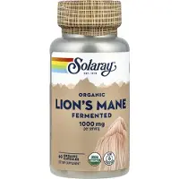 Solaray Lejonman 500 Mg 60 Enheter