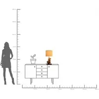 Kare Design bordslampa Nature Flame, Ljust trä, Vardagsrum / matsal, Trä, Design, Bordslampa