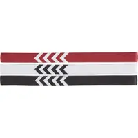 Hummel Pannband 3-pack - Svart/Vit/Röd, storlek One Size