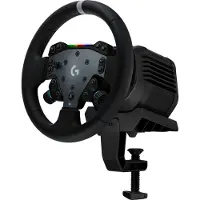 Logitech G RS50 System - Hjul - kabelansluten - svart - för PC, Sony PlayStation 4, Sony PlayStation 5