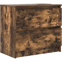vidaXL TV-bänk rökt ek 60x35x54 cm konstruerat trä