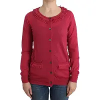 John Galliano Volangkantad cardigan-tröja
