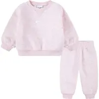 Nike Kids Sweatset - Sweatshirt/Sweatpants - Rosa Skum Heather - - 18 mån - Sweatset