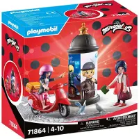 Playmobil Miraculous: Scooterfärd Genom Paris-figur