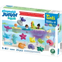 Playmobil Junior & Tinti: Byggspel Med Julnedräkning För Badrummet